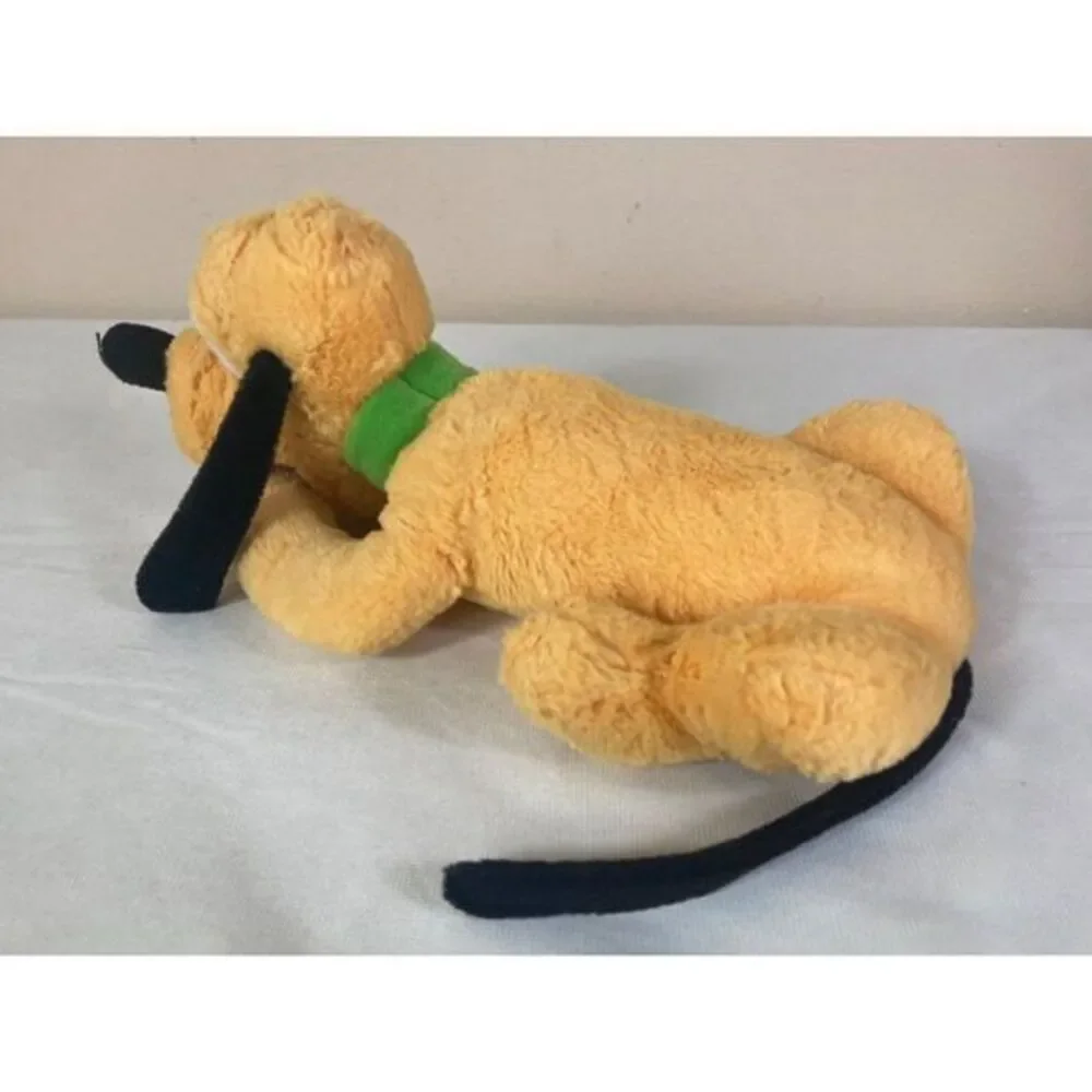 Disney Parks Pluto Plush Dog Laying Down Mickey Mouse Stuffed Animal Toy‎